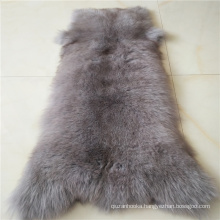 Real Animal fur blue fox plates fox skin pelt real fox fur skin